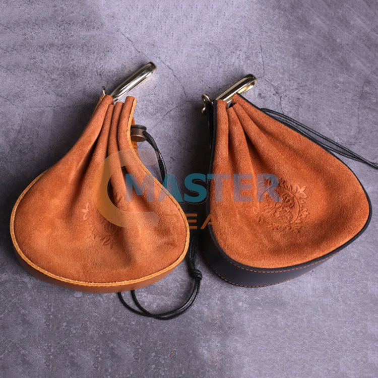 Brown Velvet Bag