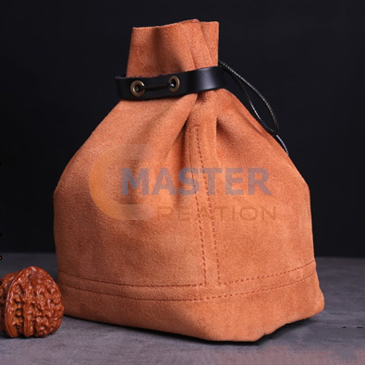 Drawstring Velvet Bag