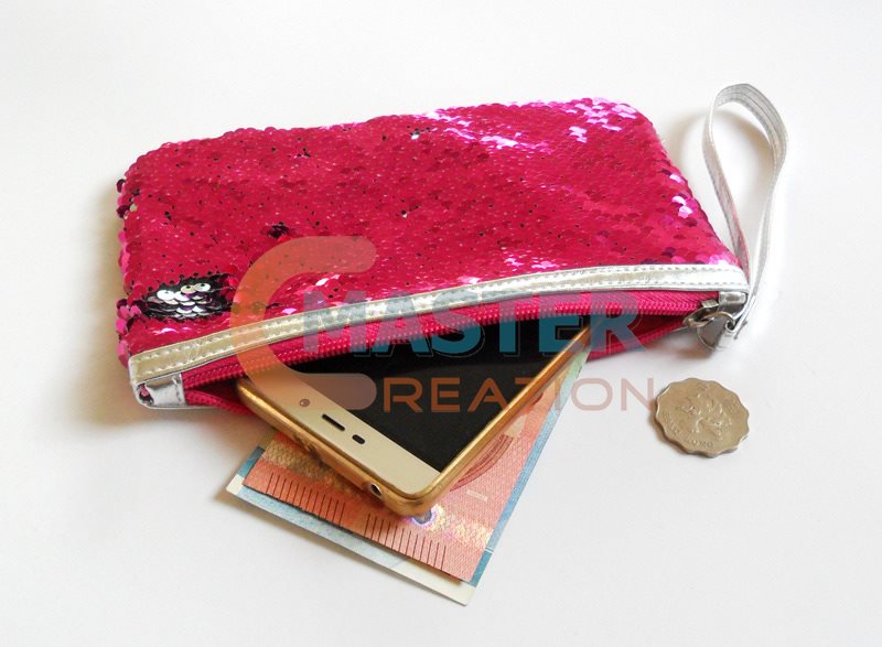Glossy Sequin Bag
