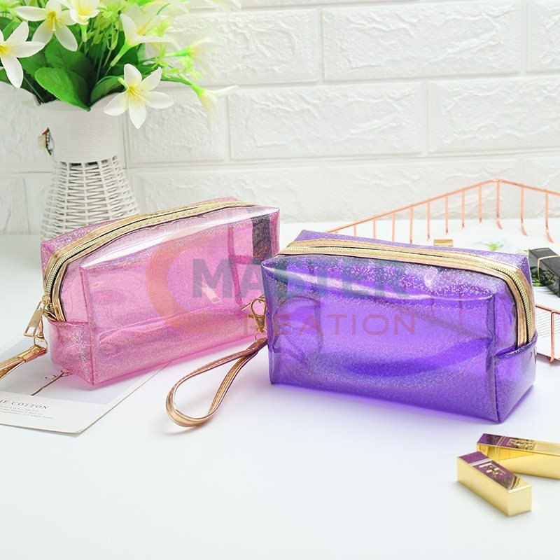 Purple Clear Bag