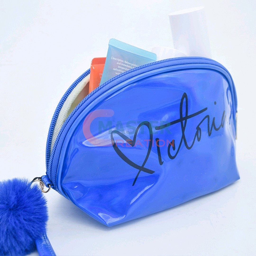 Blue Makeup Bag