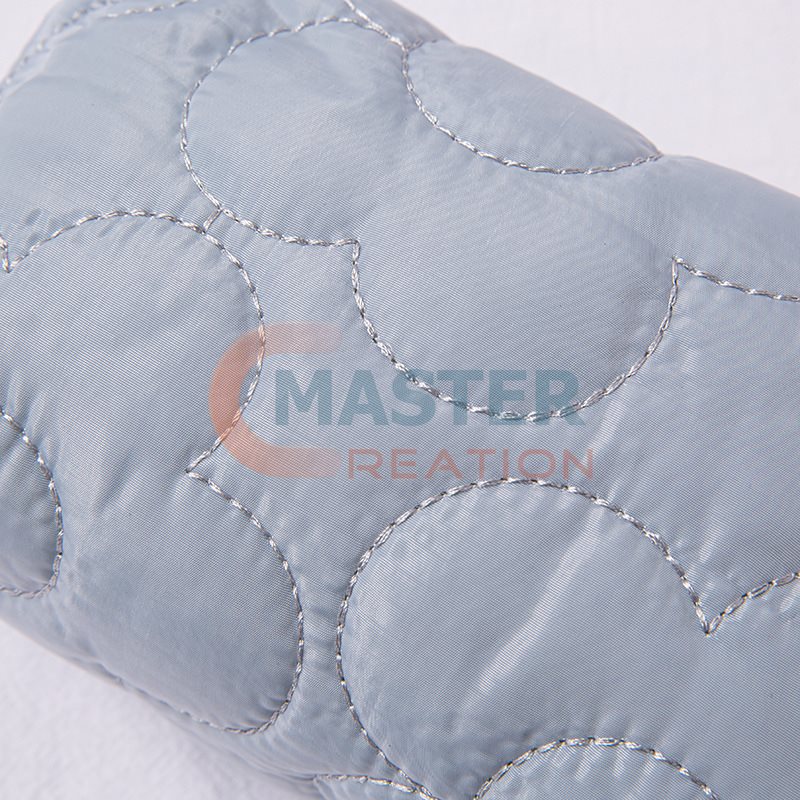 Quilted Gray Fabric