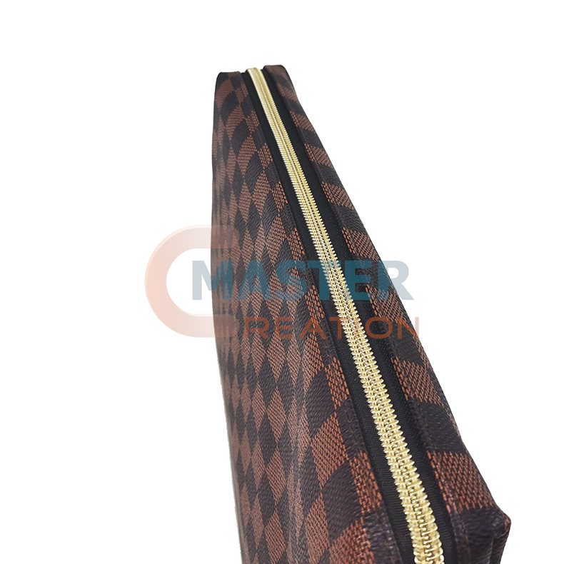 Gold Zipper Handbag