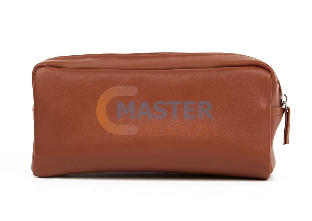 Brown Cosmetic Bag