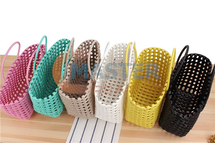 Colorful Woven Shopper