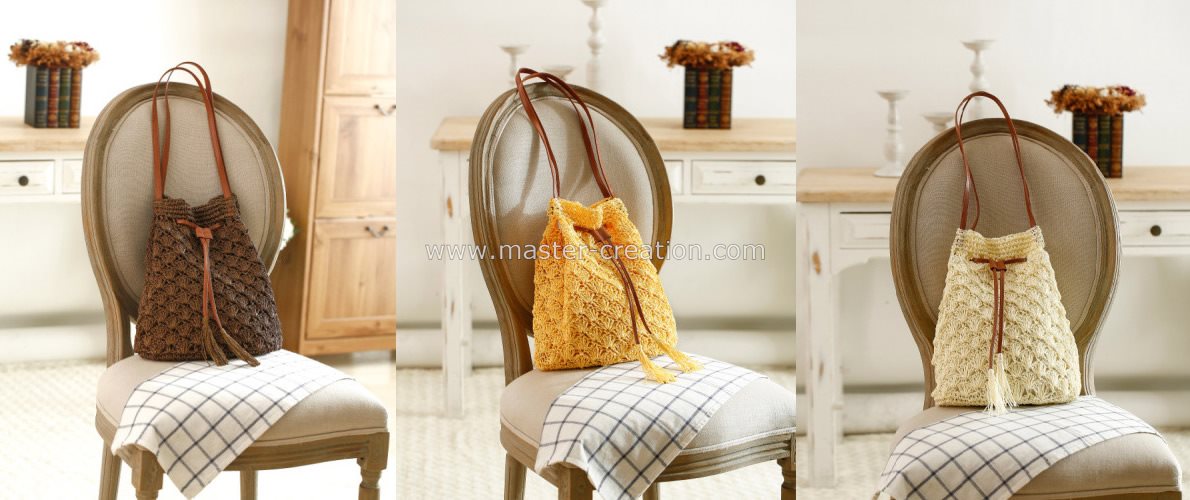 Tassel Straw Tote