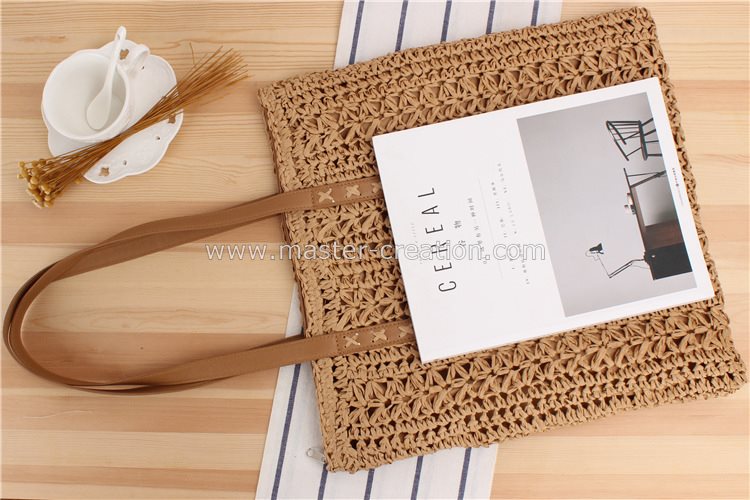 Straw Shopping Bag