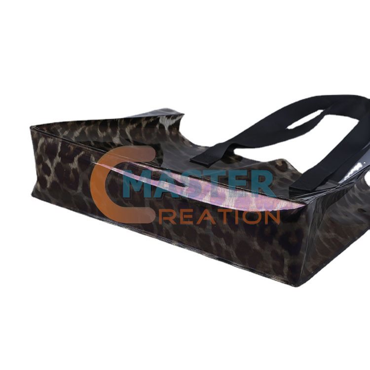 Clear Leopard Tote