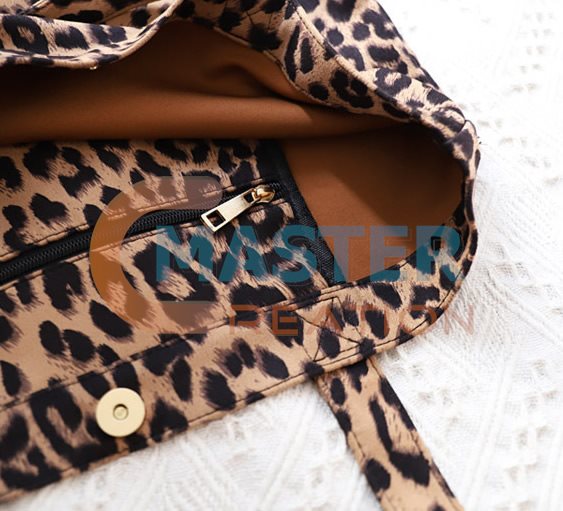 Leopard Canvas Handbag