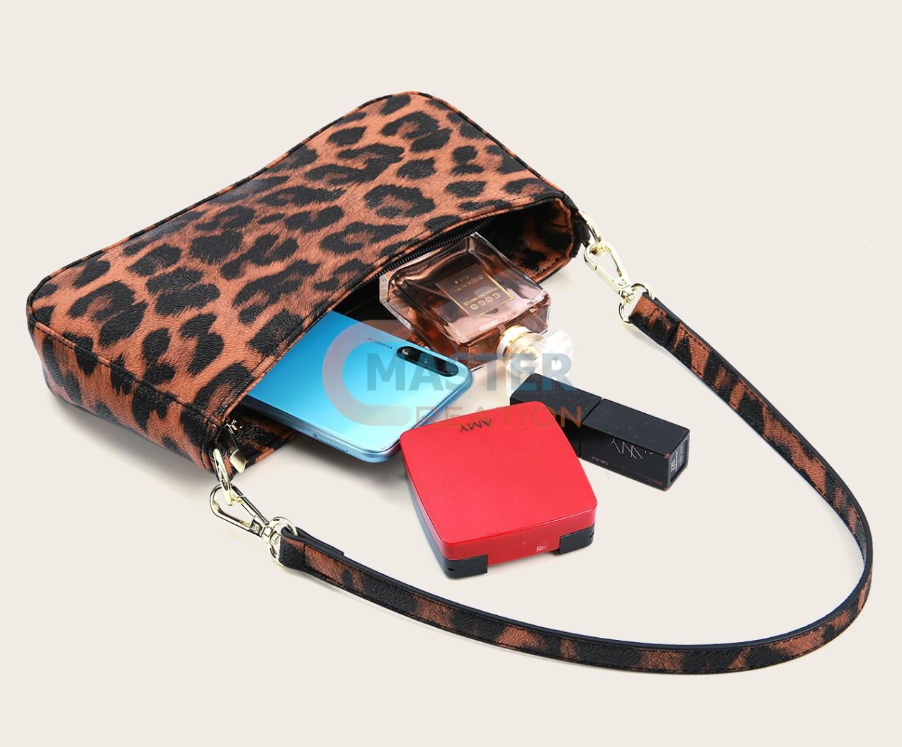 Leopard Leather Bag