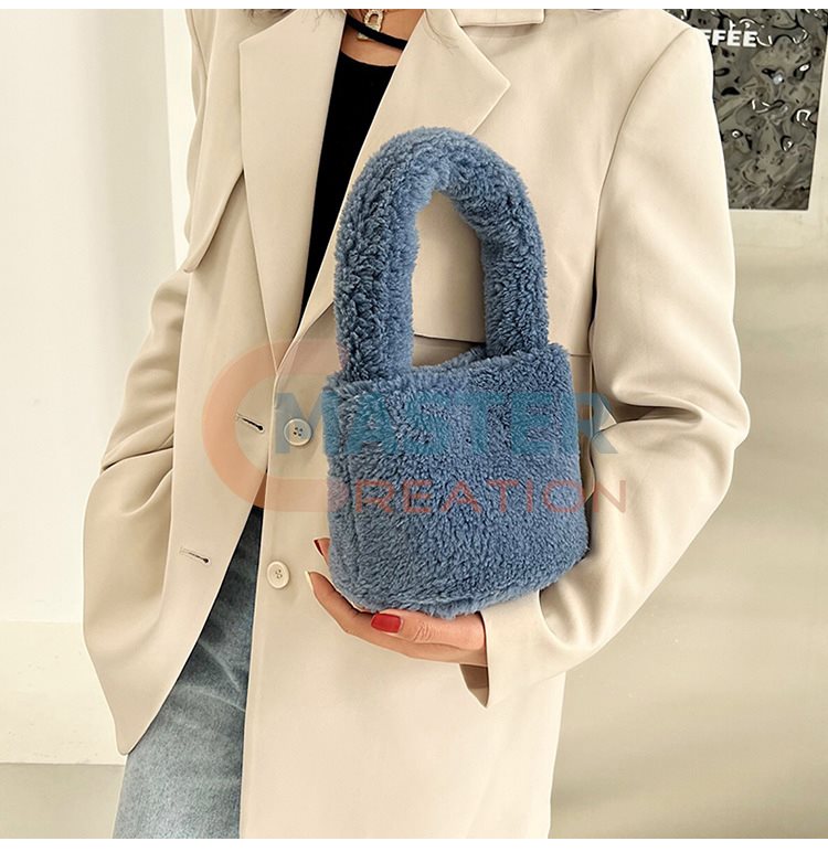 Barrel Plush Bag