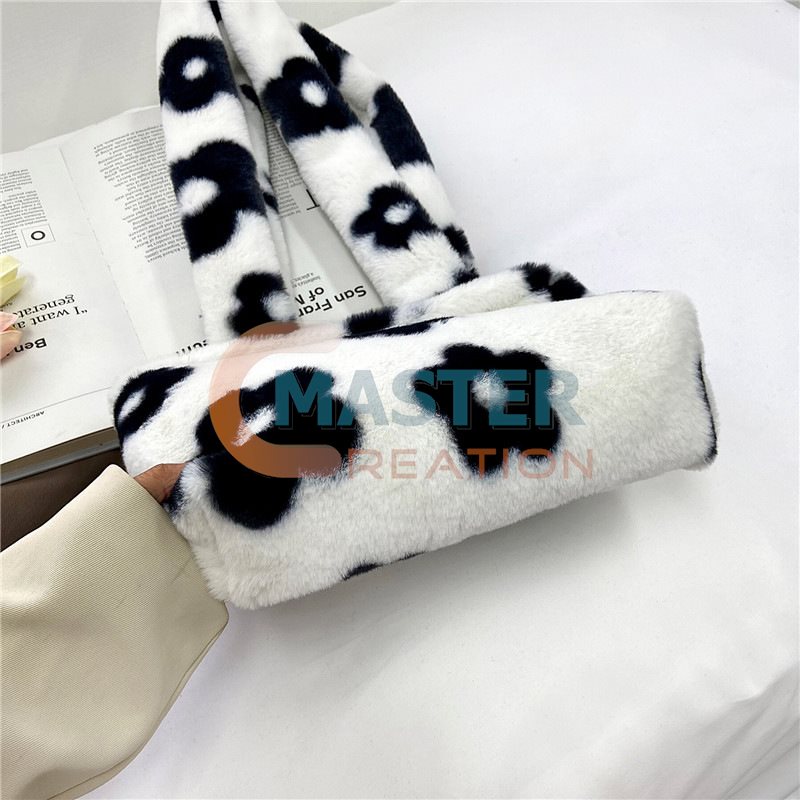 White Travel Plush Bag