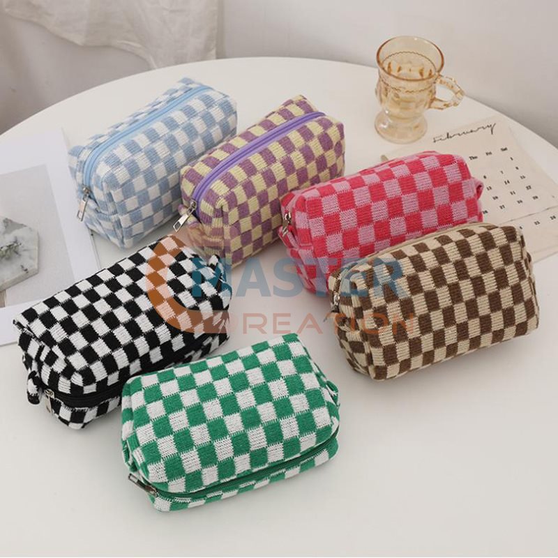 Colorful Lattice Bag