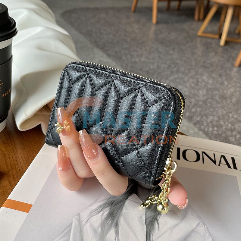 Black Quilted Leather Bag
