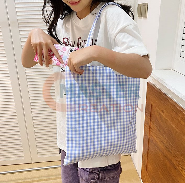 Lady Shoulder Cotton Bag