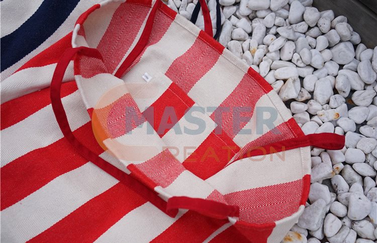 Cotton Striped Bag