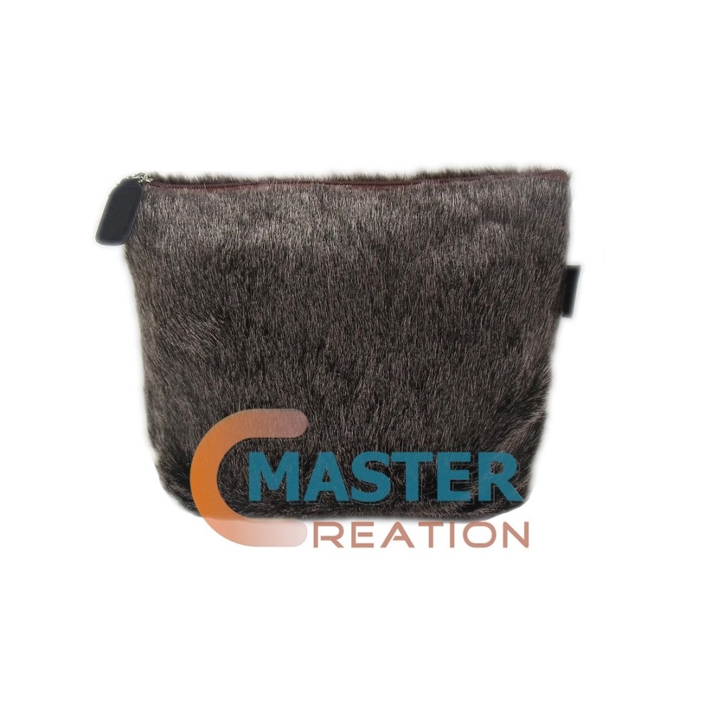 Brown Fluffy Bag