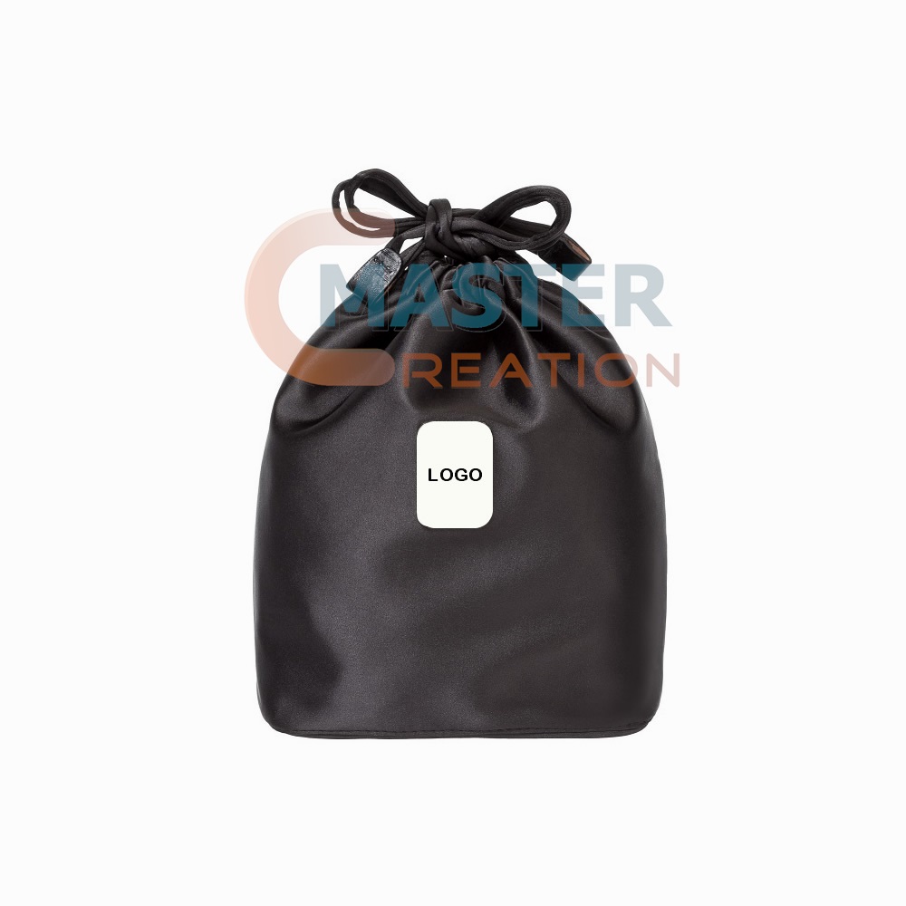 Black Drawstring Bag