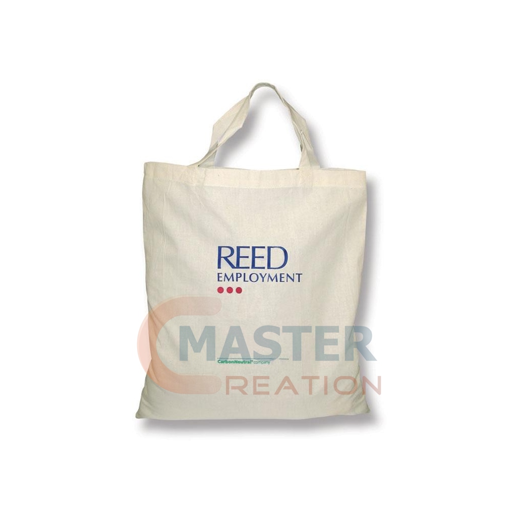 Beige Cotton Handbag