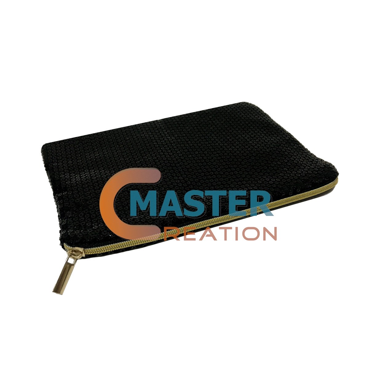 Black Paillette Bag