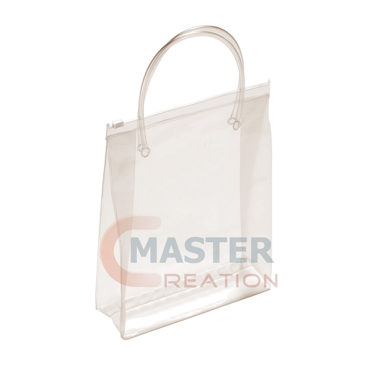 Vinyl Shopper Bag | Vinyl Tote Bag | Clear Vinyl Bag | Master Creation ...