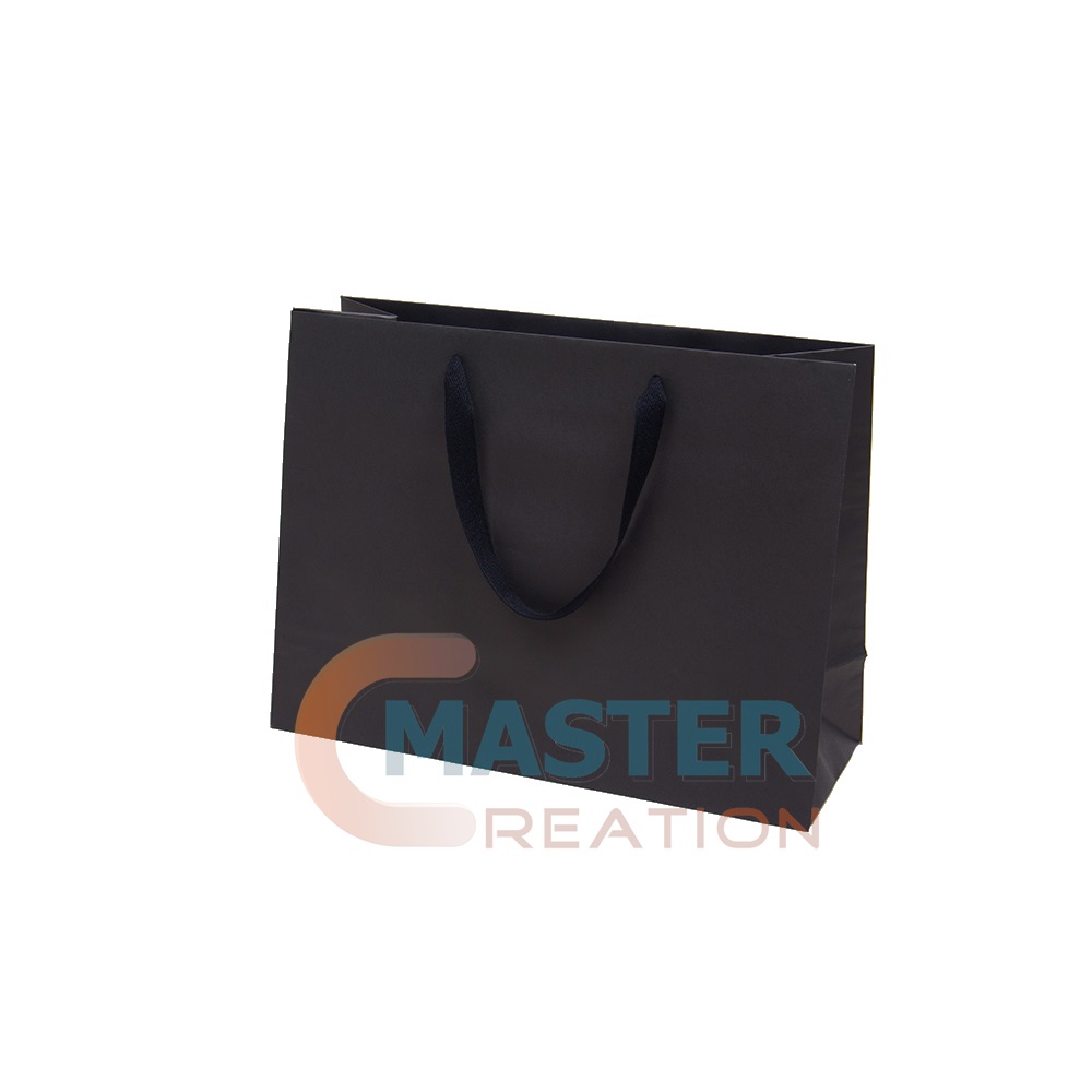 Black Paper Handbag
