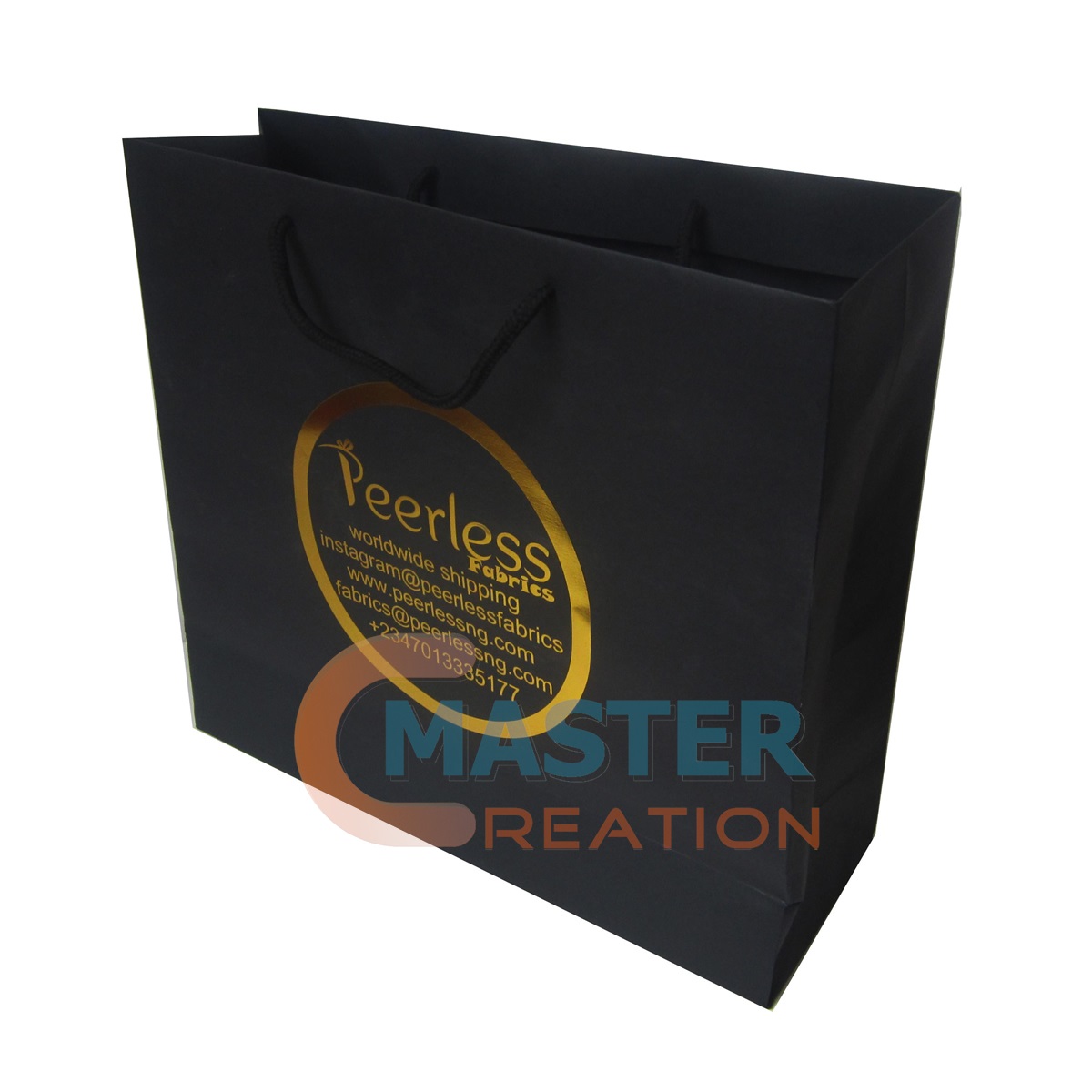 Gold Foil Paper Bag Foil Printing Paper Bag Gold Foil Printing Bag
