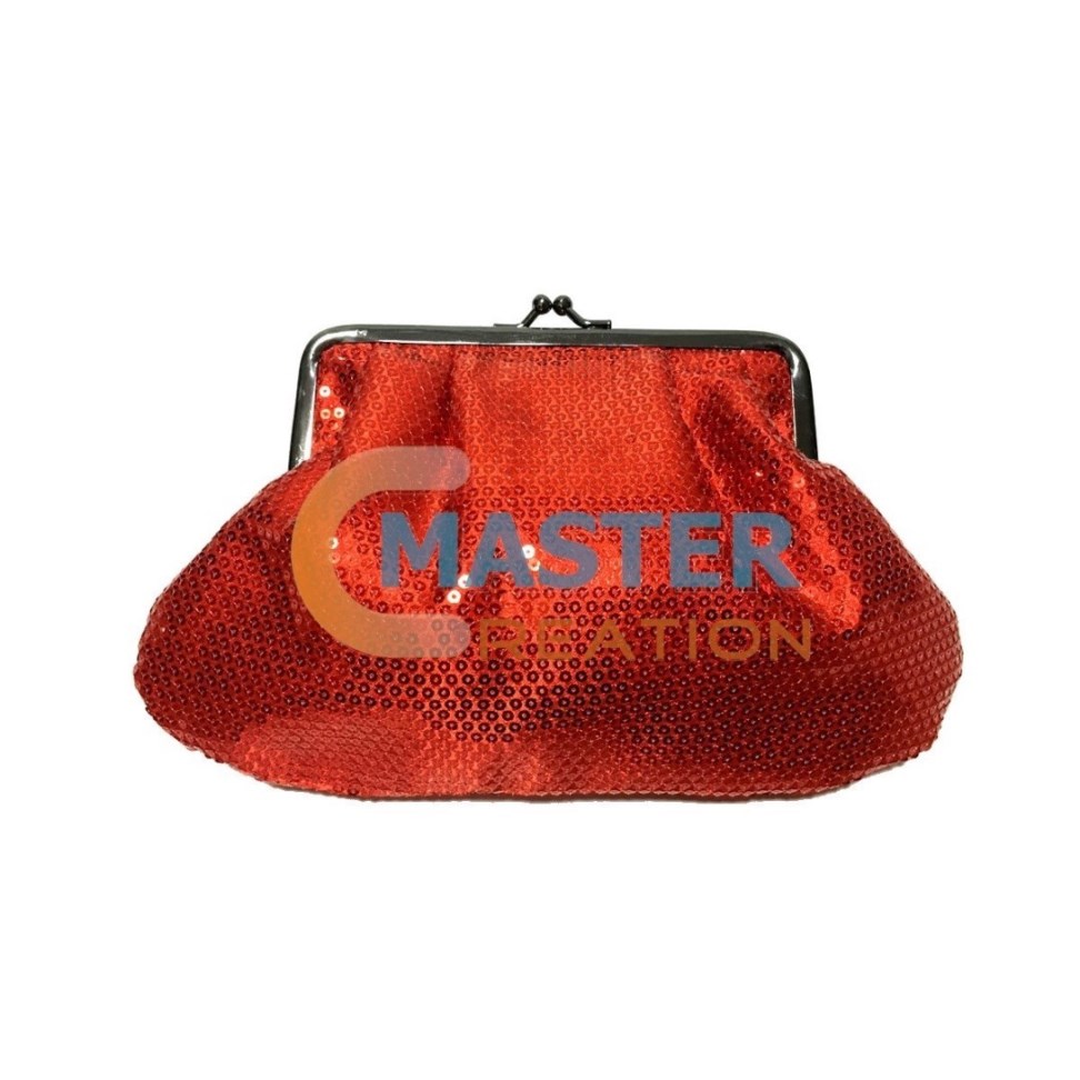 Red Clasp Purse