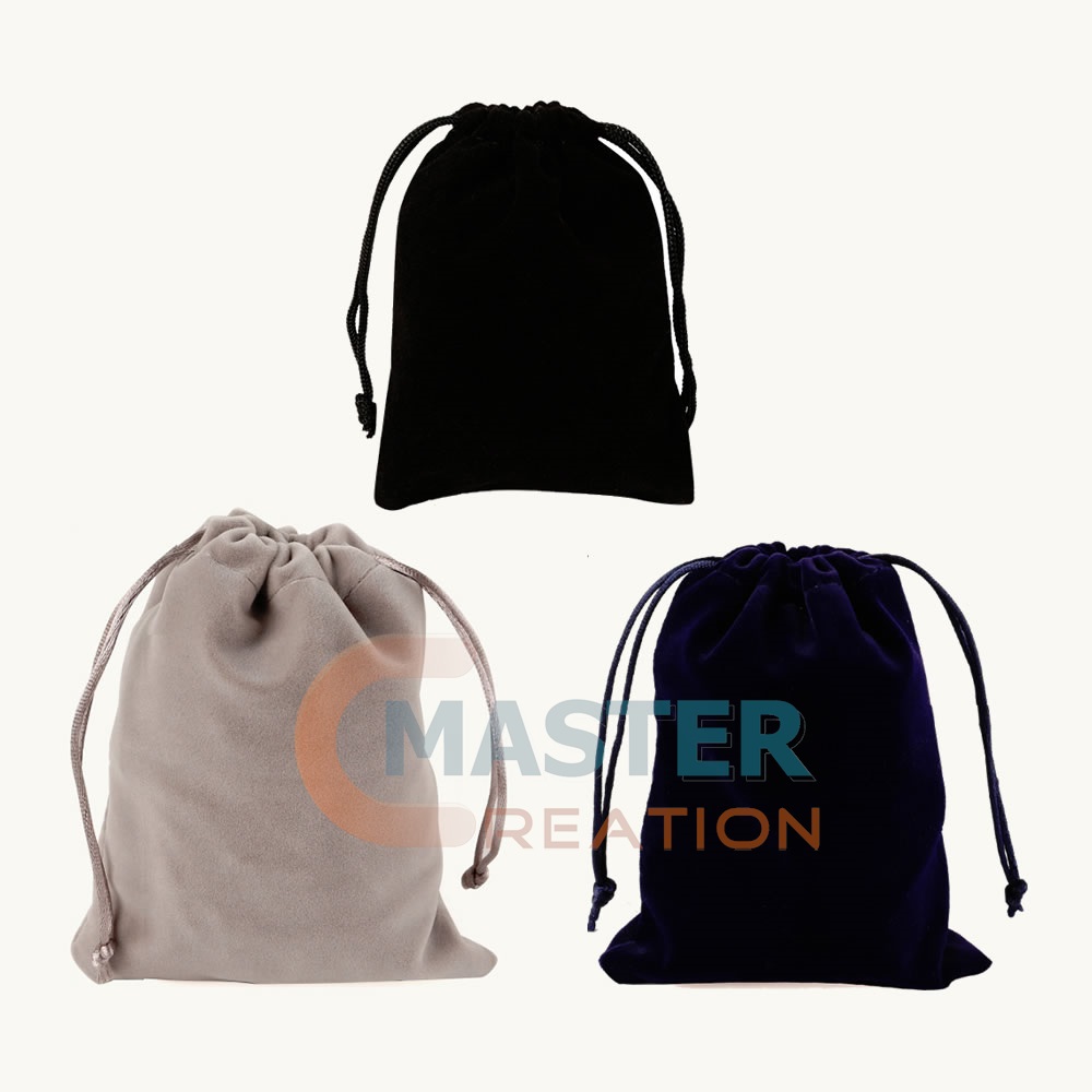 Logo Velvet Bag | Earrings Bag | Headset Bag | Master Creation ...
