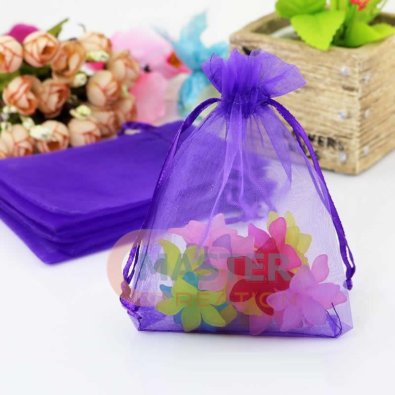 Colorful Organza Bag Custom Organza Bag Holiday Organza Bag