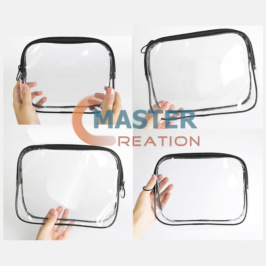 Clear Beauty Bag | Clear Makeup Bag | Logo PVC Bag | Master Creation ...