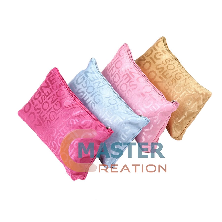 Satin Zipper Bag