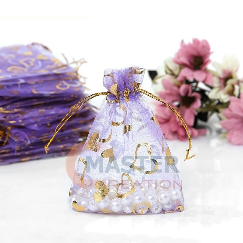 Heart Foiled Bag
