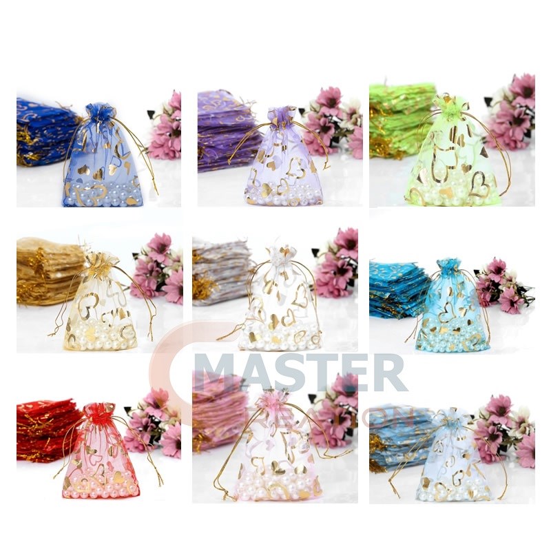 Heart Stamped Bag
