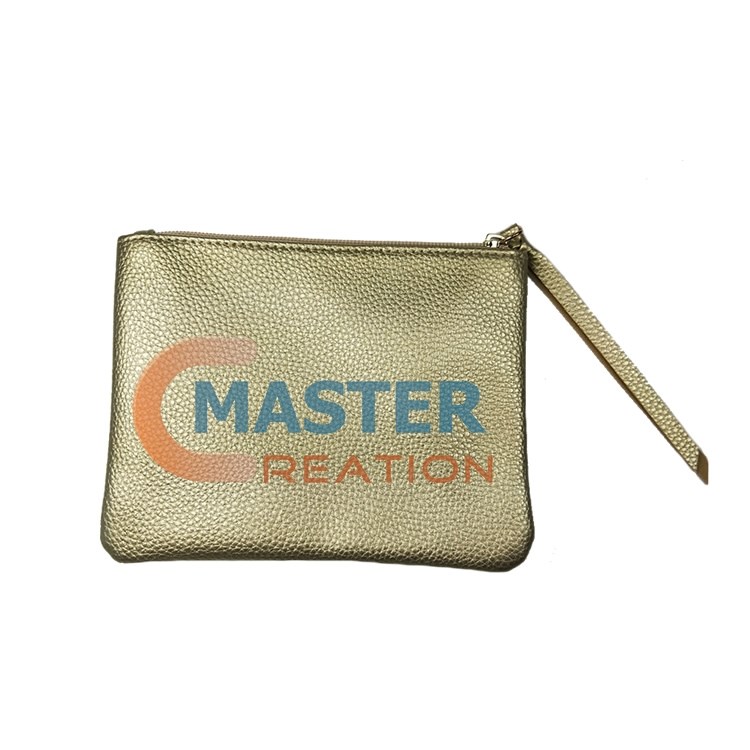 Gold Zipper Bag