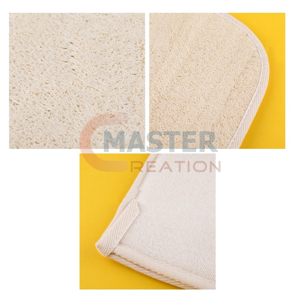 Body Loofah Mitt Loofah Exfoliator Loofah Buffing Mitt Master