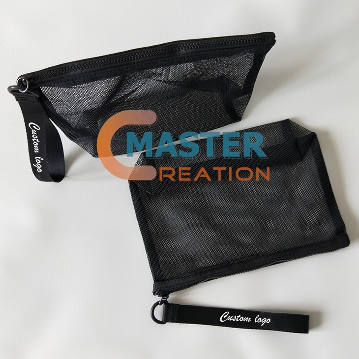 Zipper Mesh Bag Black Zipper Bag Black Mesh Bag Master Creation