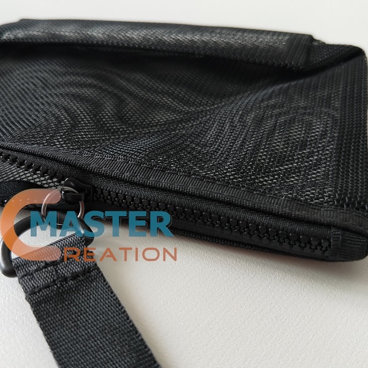 Zipper Mesh Bag | Black Zipper Bag | Black Mesh Bag | Master Creation ...