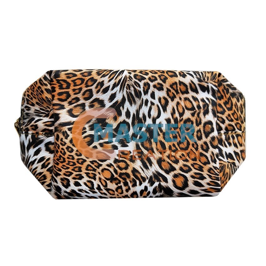 Leopard Print Bag Leopard Cosmetic Bag Leopard Leather Bag Master