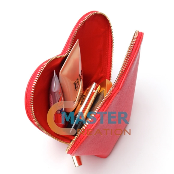 Red Cosmetic Bag