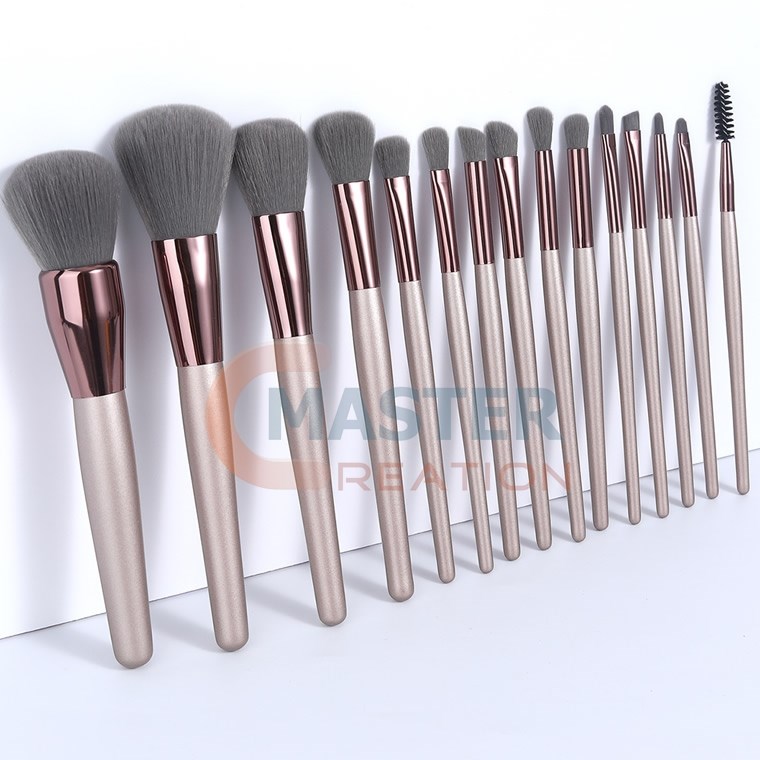 Silver Cosmetic Brush