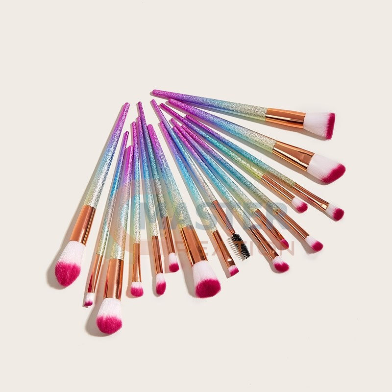 Rainbow Cosmetic Brush