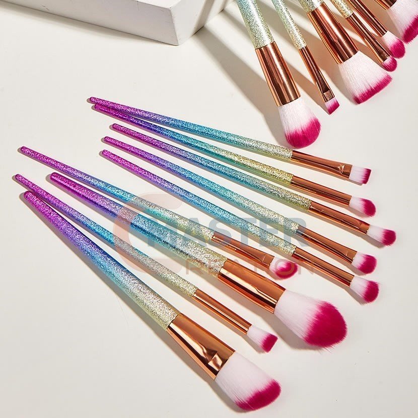 Rainbow Cosmetic Brush