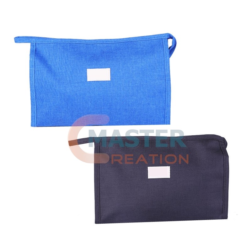 Portable Washing Bag Washing Zipper Bag Cotton Toiletry Bag