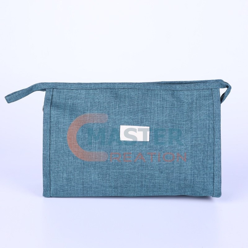 Portable Washing Bag Washing Zipper Bag Cotton Toiletry Bag