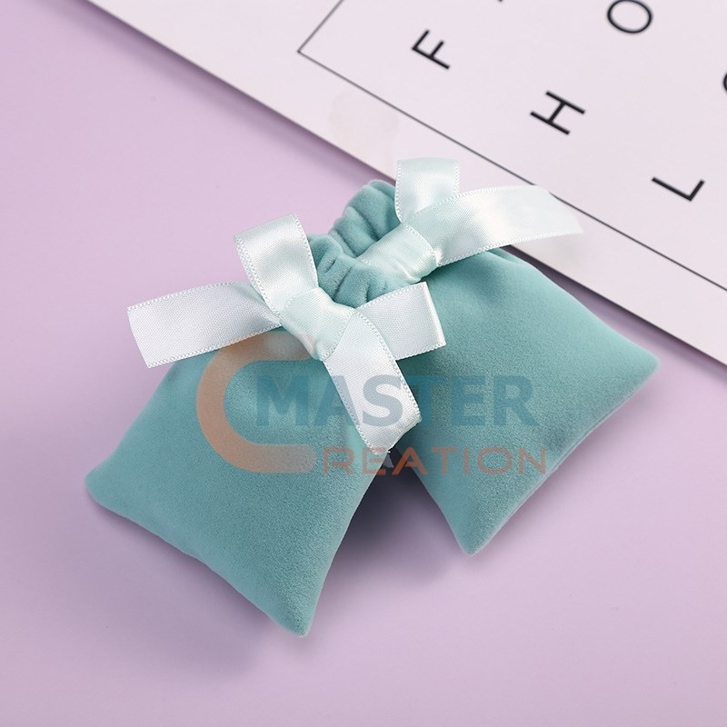Logo Velvet Bag