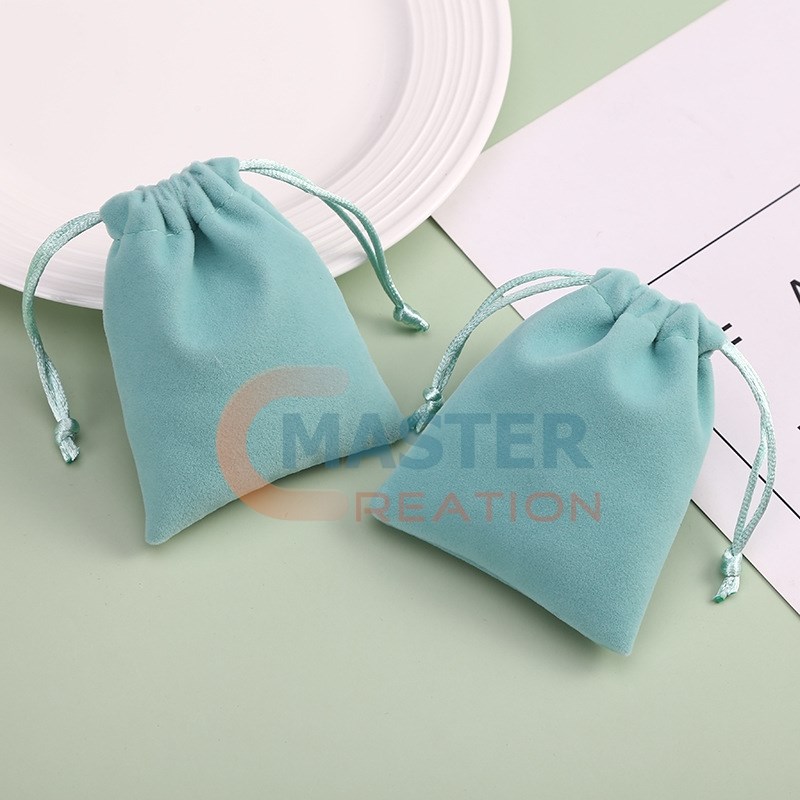 Cadetblue Velvet Bag