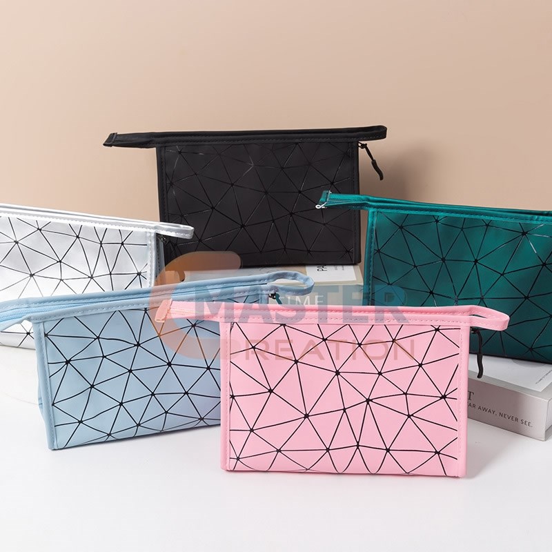Geometric Cosmetic Bag