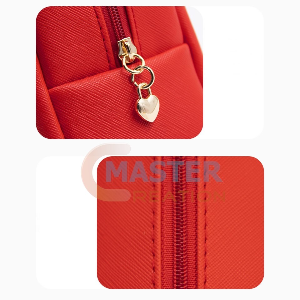 Beige Cosmetics Bag