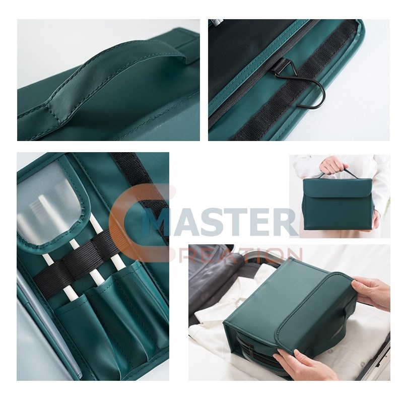 Leather Toiletry Bag